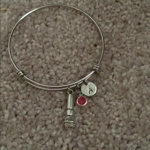 Alex and Ani Microphone bracelet